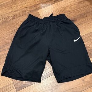 Nike Dri-Fit Black Athletic Shorts (M)